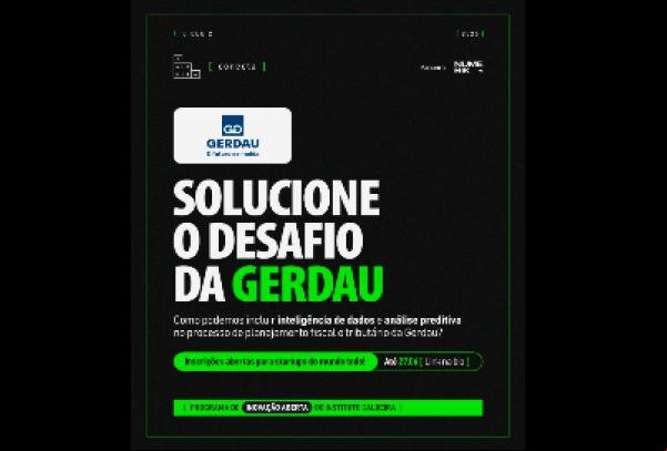 Gerdau lança novo desafio de inovação aberta para transformar gestão fiscal com inteligência de dados